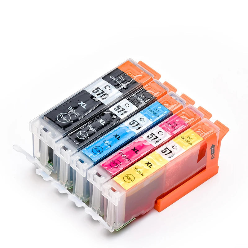 PGI-570 CLI-571 Ink Cartridge Compatible For Canon PIXMA MG5750/MG5751