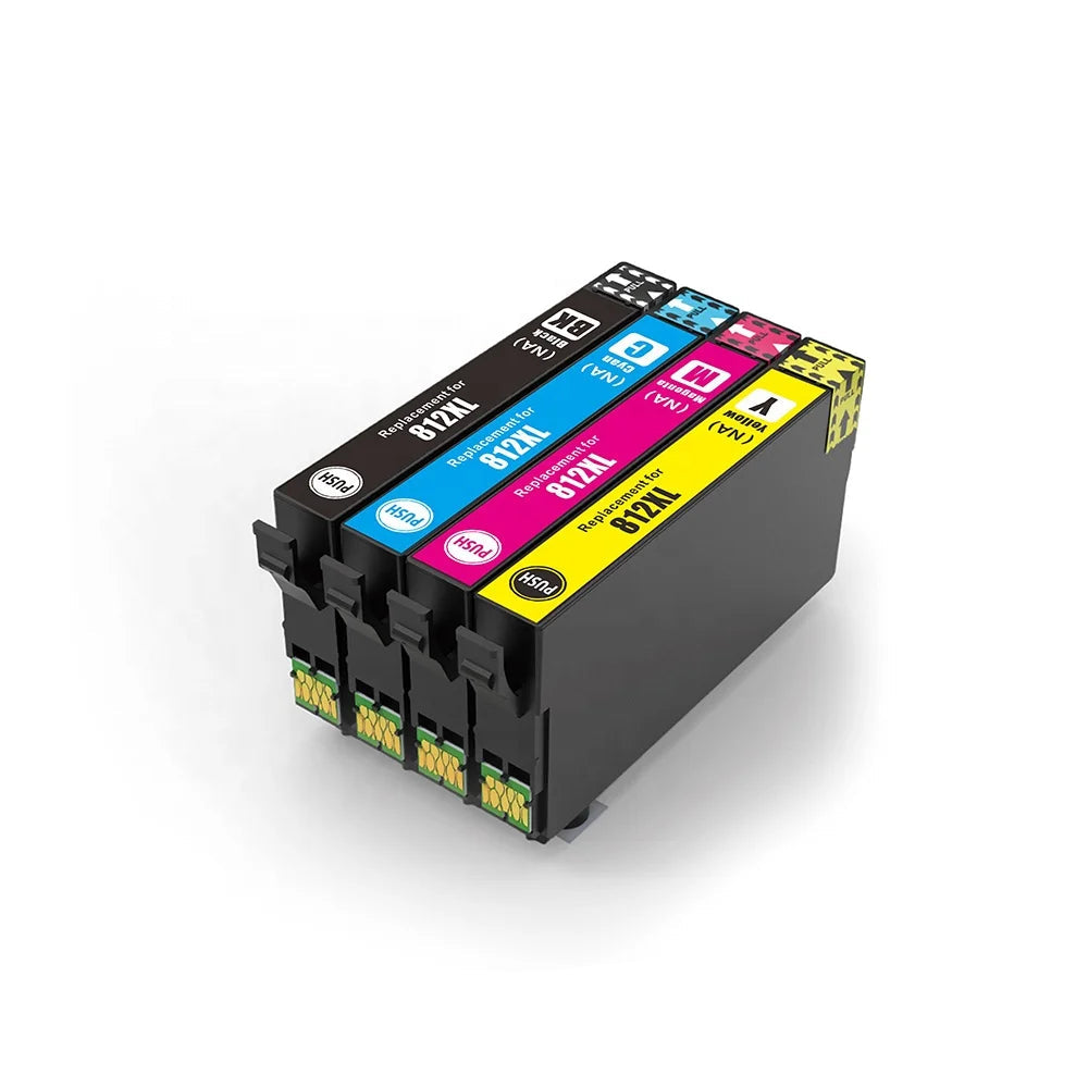 812XL Ink Cartridge Compatible For Epson WorkForce EC-C7000 WF-7820