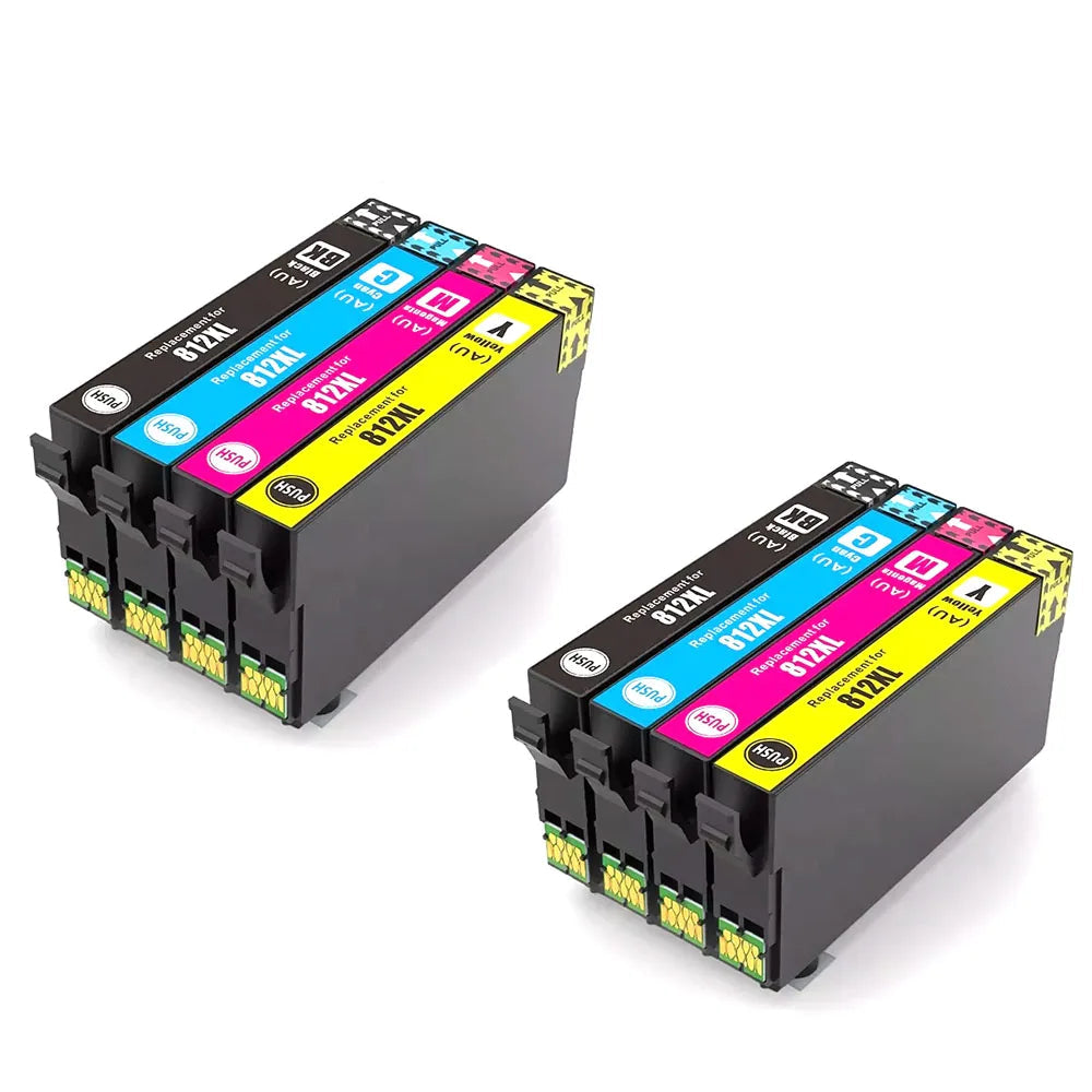 812XL Ink Cartridge For Epson WF-3820/WF-3825 WF-7830/7840/7845