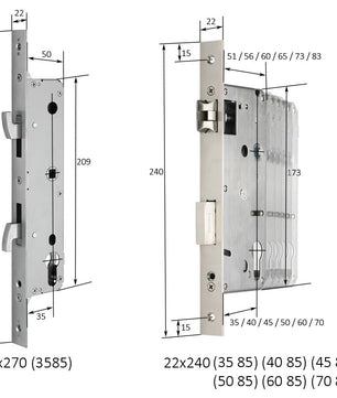 RayKube Aluminium Alloy Fingerprint Digital Smart Door Lock
