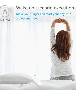 LoraTap Plastic Bluetooth Wireless ZigBee Portable Scene Switch