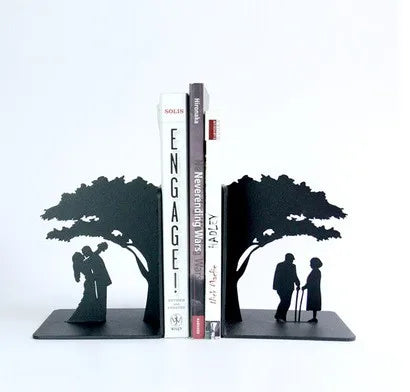 Metallic Office Organizer Large Creative Love Simple Book Holder