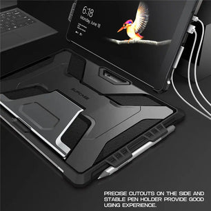 Polycarbonate Full-Body Rugged Case For Microsoft Surface Pro 7