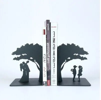 Metallic Office Organizer Large Creative Love Simple Book Holder