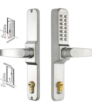 Aluminium Alloy Digital Mechanical Waterproof Left Push Door Lock