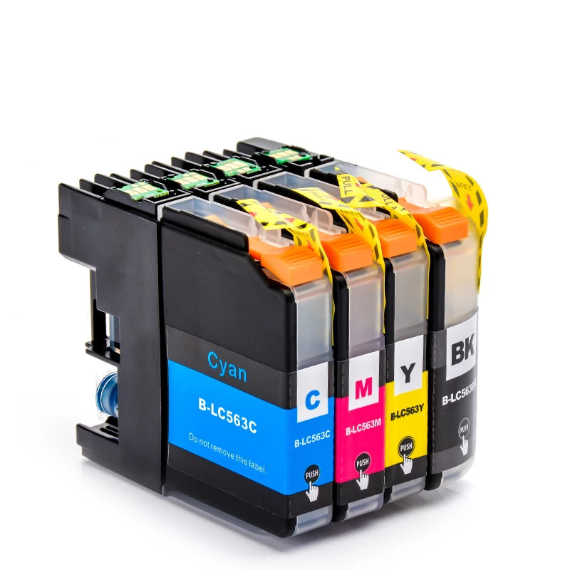 LC563 Ink Cartridge For Brother MFC-J2310 J2510 J3520 J3720 Printer