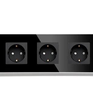 Bseed 16A Glass Panel Wireless WIFI Control Smart Power Socket