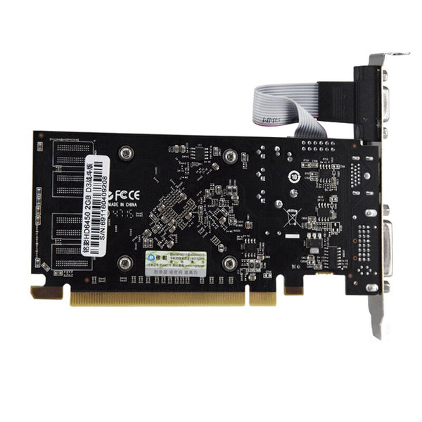 2GB HD6450 Graphics Player Singe Fan Video Graphics Card For PC