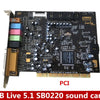 SB Live 5.1 Original Creative Debugging PCI-E Sound Card