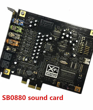 X-Fi Titanium Plate 7.1 DTS Optical Fiber PCI-E Sound Card