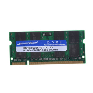 4GB 1.8V 200 Pins DDR2 667-800 MHz Memory RAM For Laptop