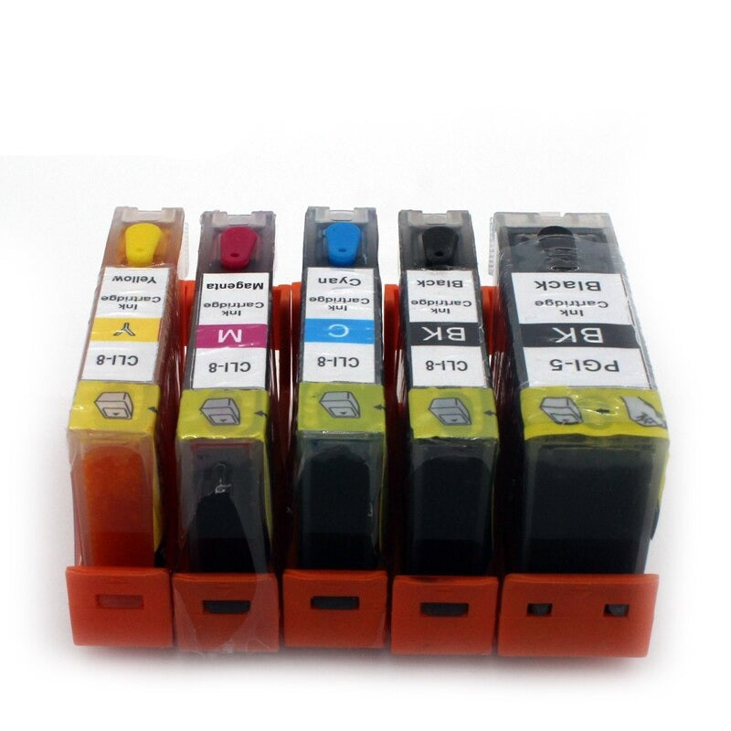 PGI-5 CLI-8 Ink Cartridge For Canon PIXMA iP4200 iP4300 Printer