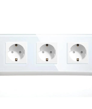 Bseed 16A Glass Panel Wireless WIFI Control Smart Power Socket