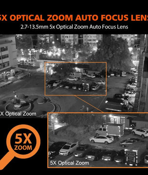 Boavision 5MP Night Vision High Speed Auto Tracking Dome Camera