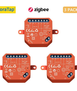 LoraTap 240V 300W Plastic Curtain Roller Shutter Switch Module