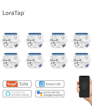 LoraTap 240V Plastic Automatic WIFI Roller Shutter Curtain Module
