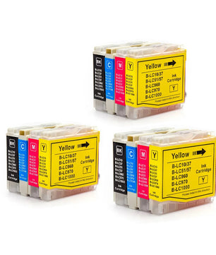 LC10-LC1000 Ink Cartridge Compatible For Brother DCP-130C 135C 150C