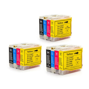 LC10-LC1000 Ink Cartridge Compatible For Brother DCP-130C 135C 150C