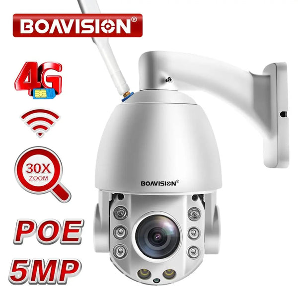 Boavision 5MP Night Vision Waterproof High Speed Dome Camera