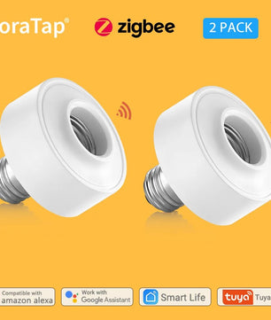 LoraTap 2.5A 30 Watt Plastic Remote Control Portable Lamp Holder