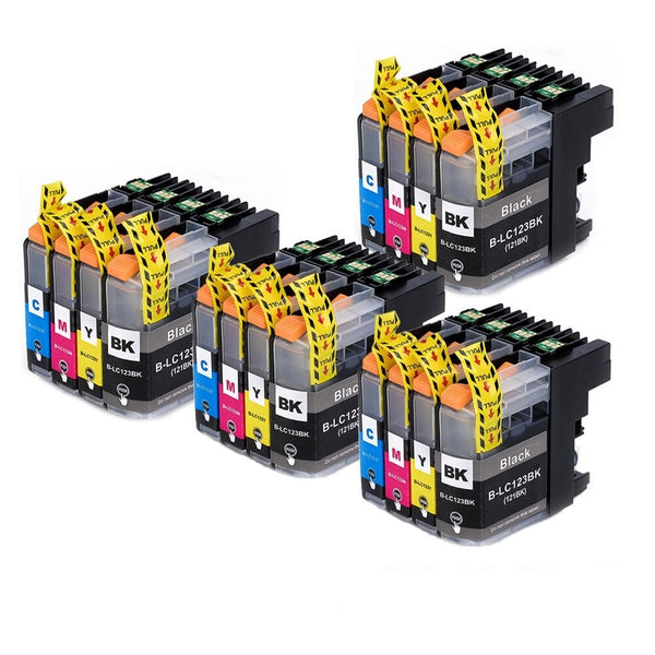 LC123 Ink Cartridge For Brother MFC-J4510DW MFC-J4610DW