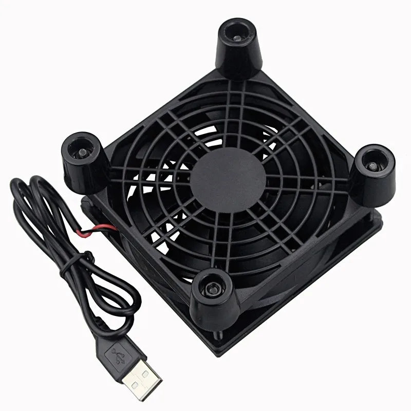 80mm 5V Computer Case Wireless Protective Router Cooling Fan