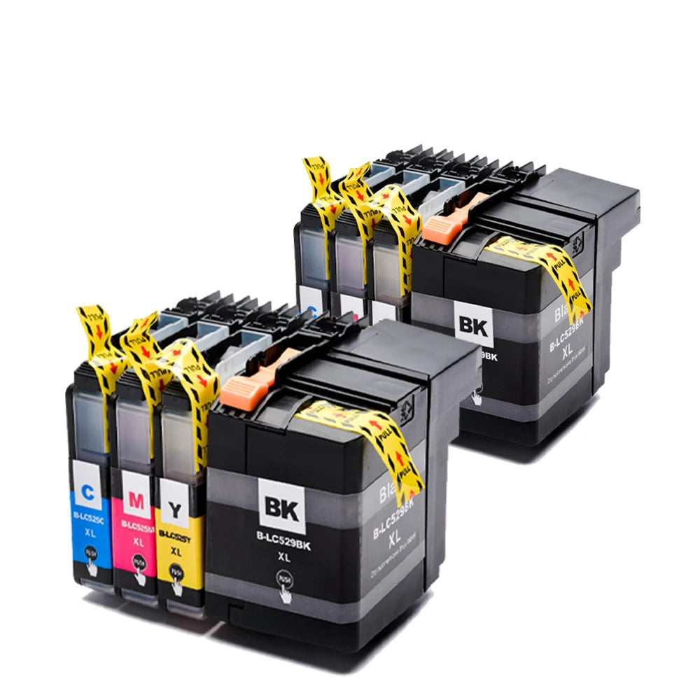 LC529 LC525 Ink Cartridge Compatible For Brother DCP-J100 DCP-J105 MFC-J200