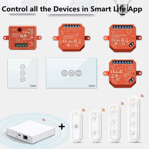 LoraTap Plastic Bluetooth Wireless ZigBee Portable Scene Switch