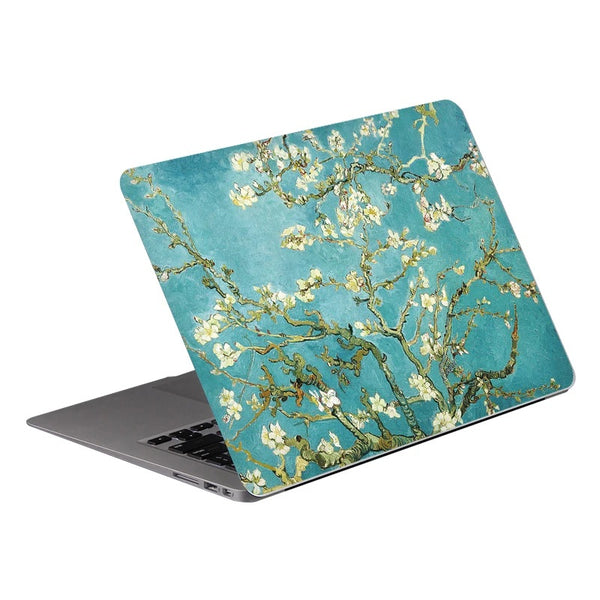 PVC Protective Flower Pattern Laptop Skin Cover