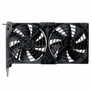 12V DC Quiet Dual 90mm Cooling Fans For Universal Graphics Card