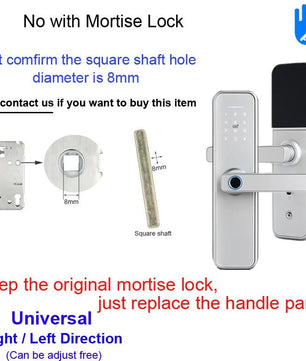 RayKube Aluminium Alloy Fingerprint Digital Smart Door Lock