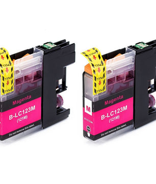 LC121 LC123 Ink Cartridge For Brother DCP-J4110DW/J132W/J152W