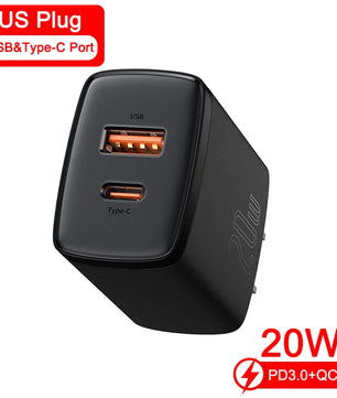 Baseus 20W ABS USB Type-C Car Charge For iPhone 13 14 Pro Max