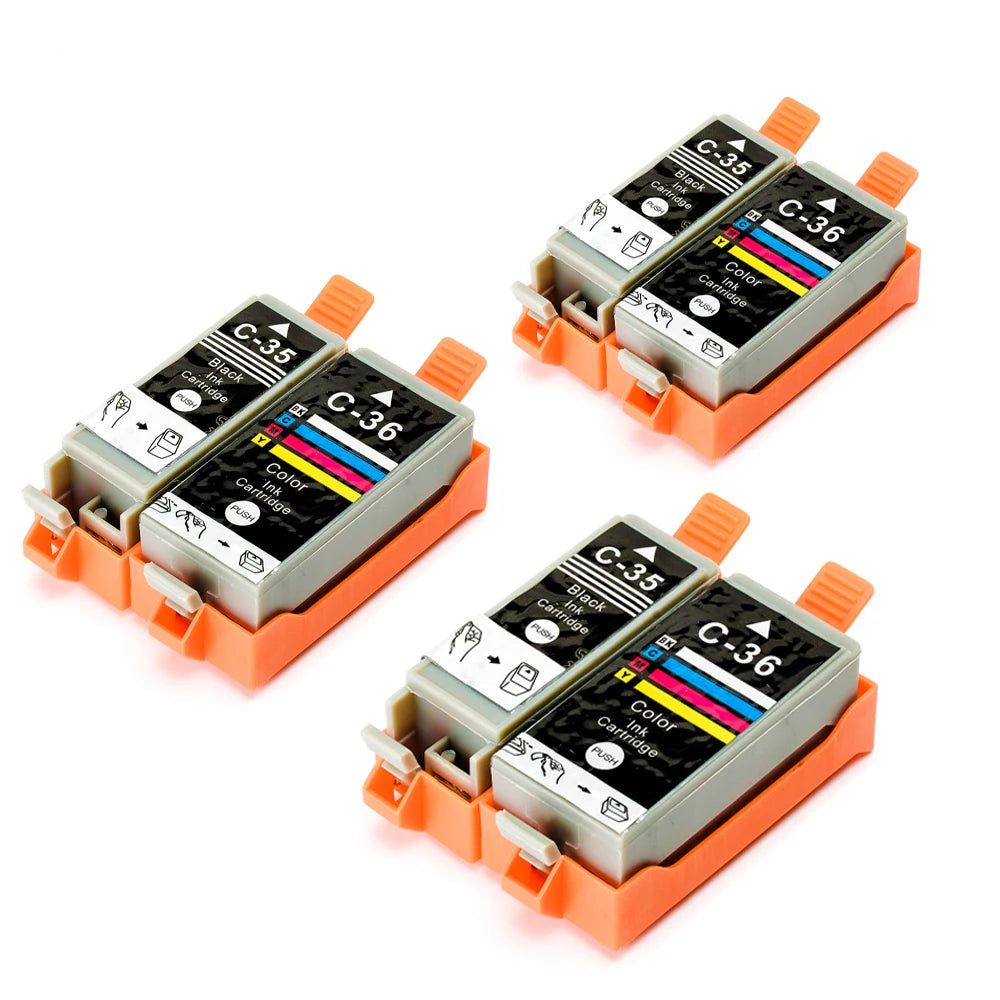 PGI35 CLI36 Ink Cartridge Compatible For Canon PIXMA IP100B/IP100