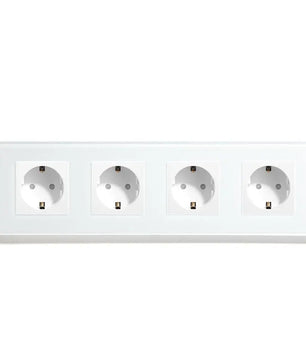 Bseed 16A Glass Panel Wireless WIFI Control Smart Power Socket