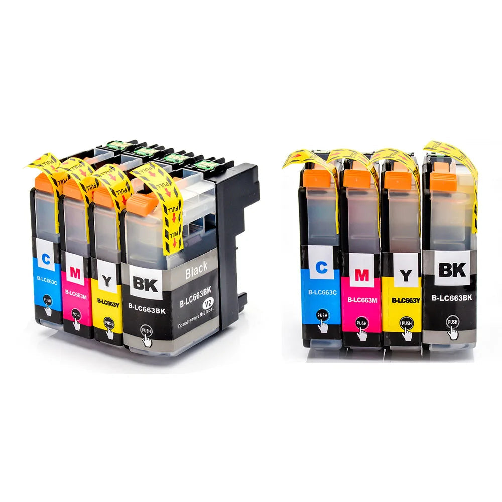 LC663 Ink Cartridge Compatible For Brother MFC-J2320 J2720 Printer