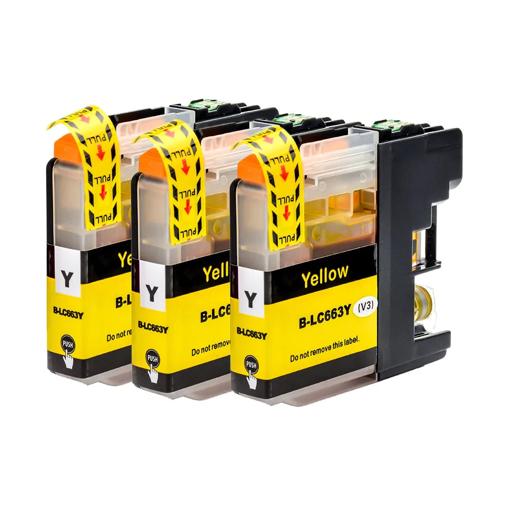 LC663 Ink Cartridge Compatible For Brother MFC-J2320 J2720 Printer