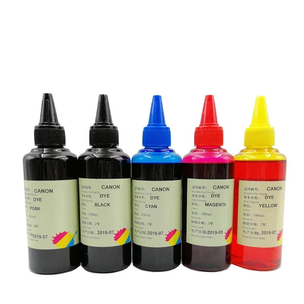 100ml Dye Ink Refill Compatible For Universal Canon Series Printer