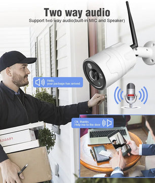 Boavision 8MP Night Vision Waterproof High Speed Bullet Camera