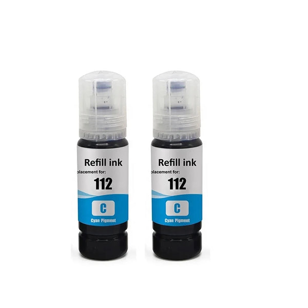 70ml T112 Bulk Ink Refill Compatible For Epson L6550 6570 Printer
