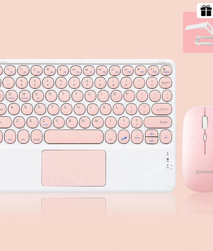 Plastic 2.4G Rechargeable Bluetooth Wireless Keyboard Mouse Kit