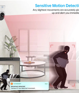 Kerui Night Vision High Speed Auto Tracking Surveillance Camera