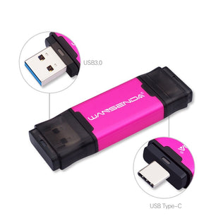 16GB - 512GB Metal USB 3.0 Rectangle Shape Memory Stick Pen Drive