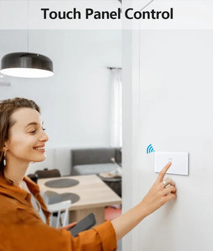 LoraTap 5A 230V Plastic Remote Control Light Touch Panel Switch