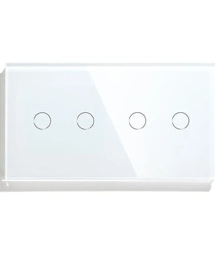 Bseed Alloy 4 Gang Crystal Panel Wifi Touch APP Control Switch