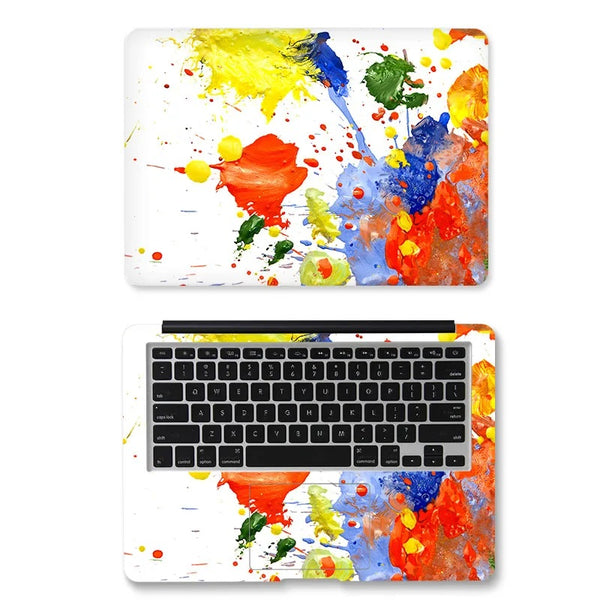 PVC Protective Abstract Art Pattern Laptop Skin Cover
