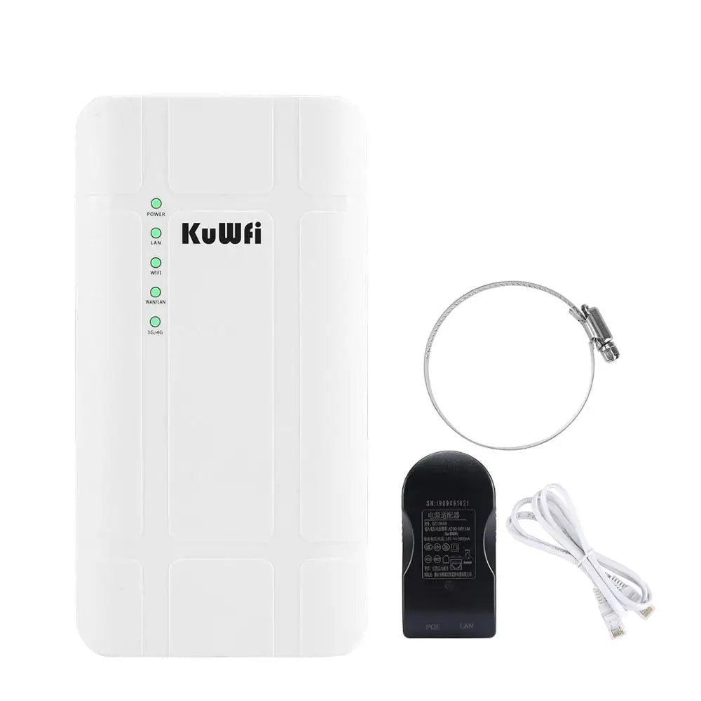 300Mbps WIFI Router Waterproof 4G Sim Adapter CAT4 for IP Camera