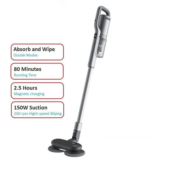 26.5kPa Plastic Wireless Cordless Handheld Dry Vacuum Cleaner