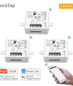 LoraTap 220V Plastic Wireless Remote Control Switch DIY Module