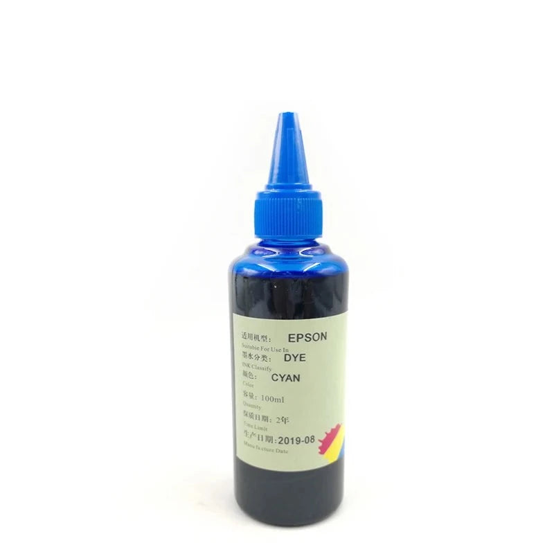 100ml Ink Refill Compatible For Universal Epson Inkjet Printers